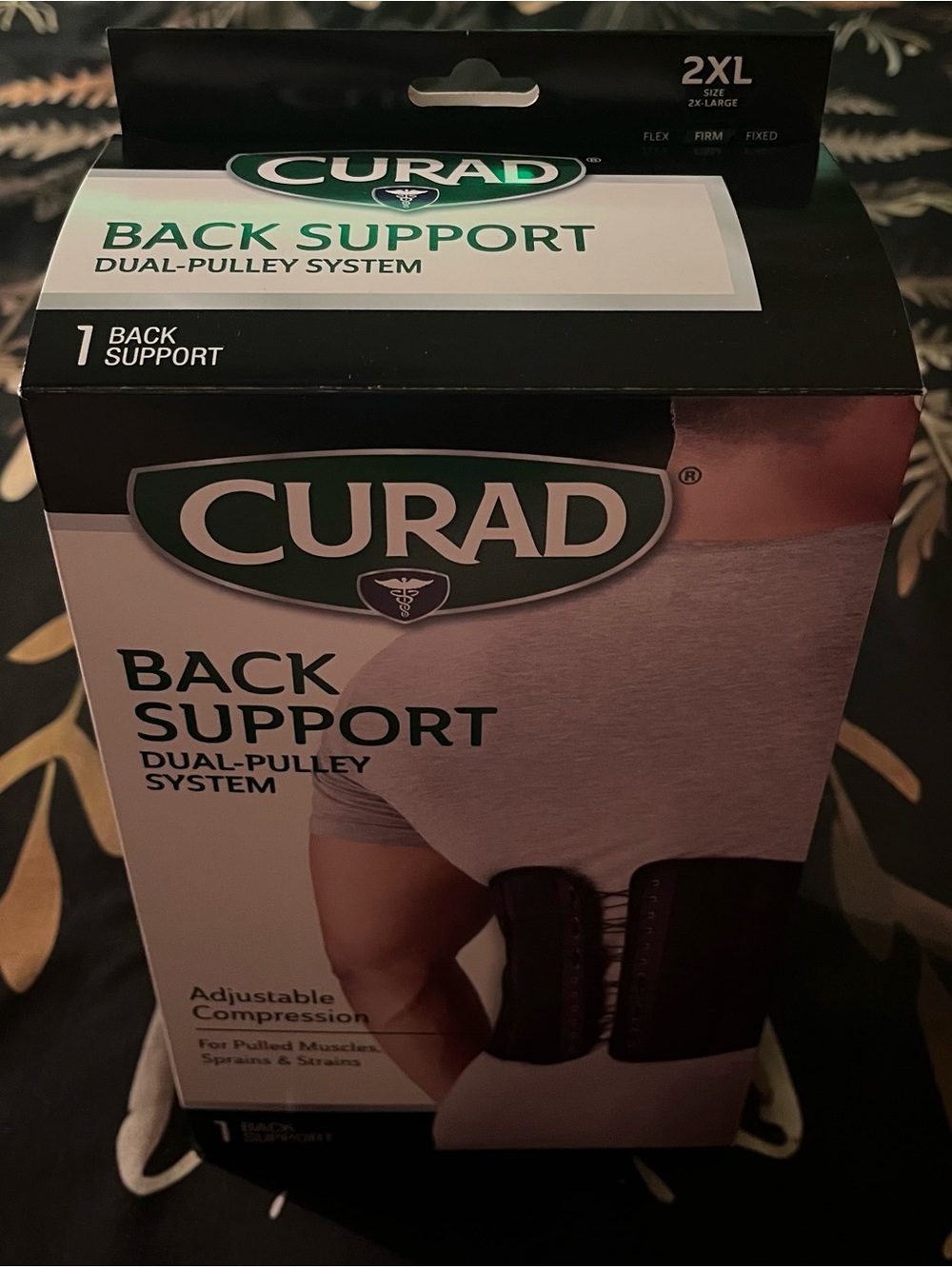 CURAD Back Support - Dual-Pulley System (2XL)